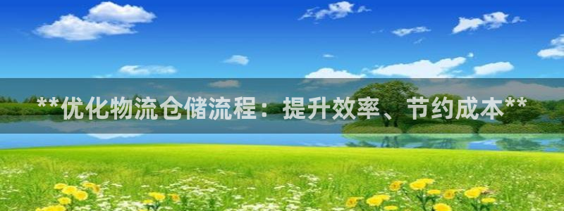 28圈.ccm：**优化物流仓储流程