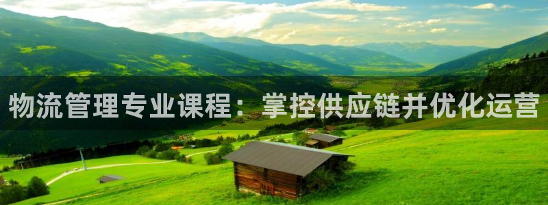 28圈选28ng官网：物流管理专业课