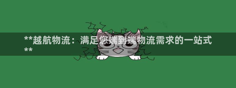 28圈注册网页：**越航物流：满足您